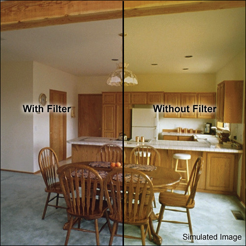 Tiffen 3 x 4" Decamired Blue 1.5 Cooling  Glass Filter