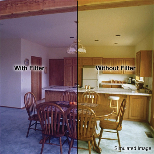 Tiffen 3 x 4" Decamired Blue 12 Cooling  Glass Filter