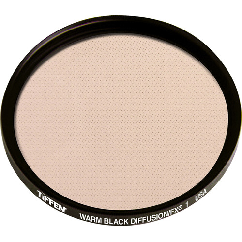 Tiffen 4.5" Round Warm Black Diffusion/FX 1 Filter