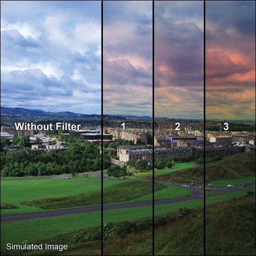 Tiffen 4 x 4" 3 Skyfire Graduated Filter