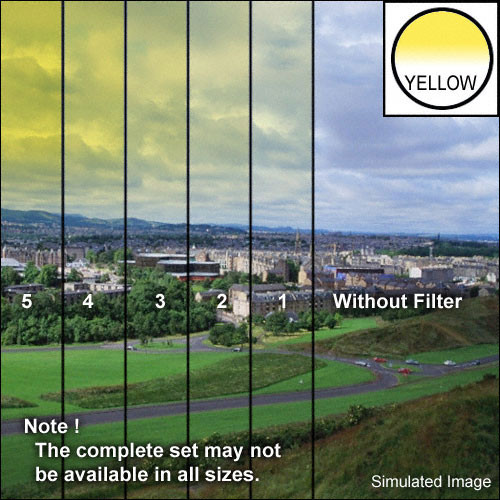 Tiffen 4 x 4" 3 Yellow Soft-Edge Graduated Filter