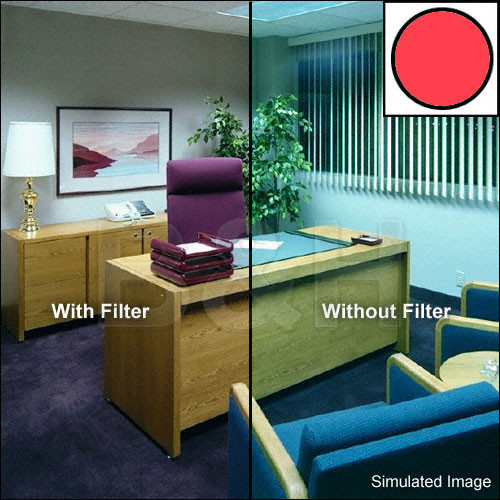 Tiffen 4 x 4" Decamired Red 3 Warming Glass Filter