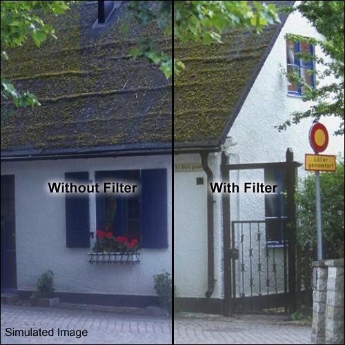 Tiffen 4x5.65" 1/2 85 Color Conversion Glass Filter