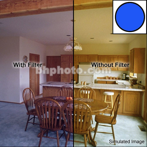 Tiffen 4 x 5.65" Decamired Blue 6 Cooling Glass Filter