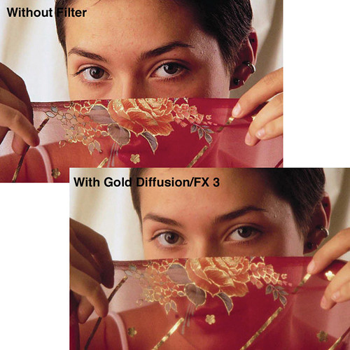 Tiffen 4 x 5.65" Gold Diffusion/FX 5 Filter