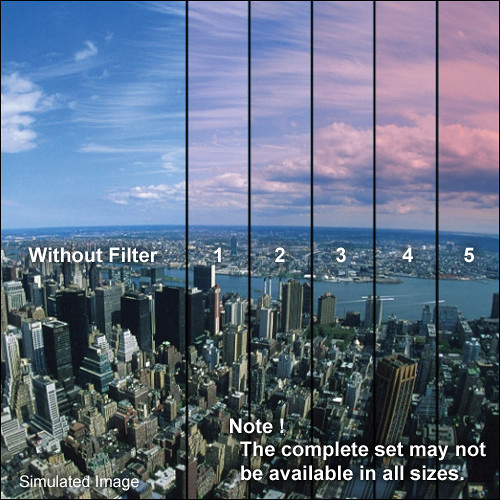 Tiffen 4 x 5" 4 Pink Soft-Edge Graduated Filter (Vertical Orientation)