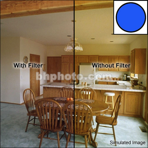 Tiffen 6 x 4" Decamired Blue 1.5 Cooling Glass Filter