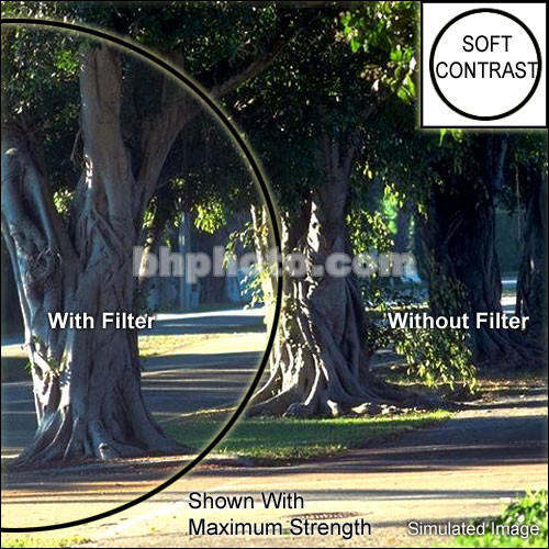 Tiffen 6 x 4" Soft Contrast 3 Glass Filter