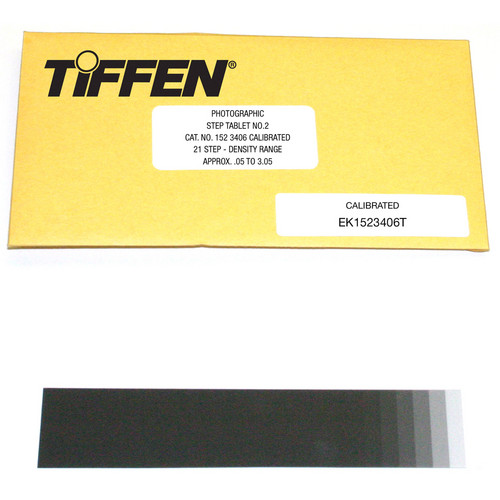 Tiffen #2 Photographic Step Tablet Calibration Device