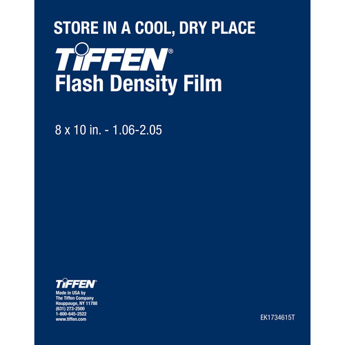 Tiffen Flash Density Film (1.06-2.05, 8 x 10", One Sheet)