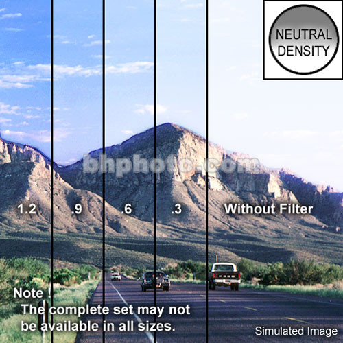 Tiffen Soft-Edge (Horizontal Orientation) Graduated ND Filter (3 x 4", 2-Stop)
