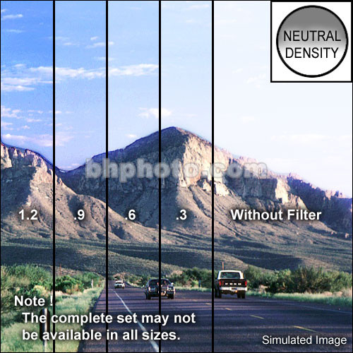 Tiffen Hard-Edge (Horizontal Orientation) Graduated ND Filter (5 x 6", 4-Stop)