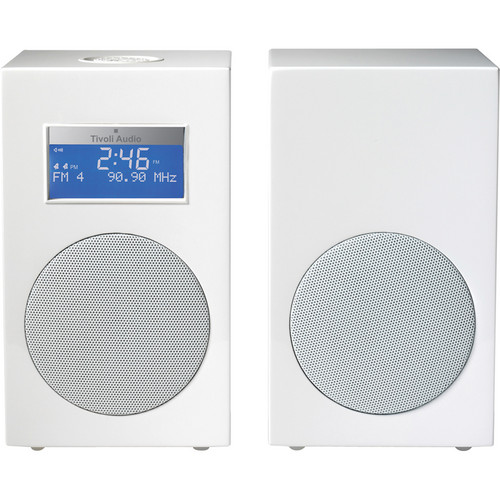 Tivoli Model 10 AM/FM Stereo Clock Radio - Designer Collection (Frost White / White)