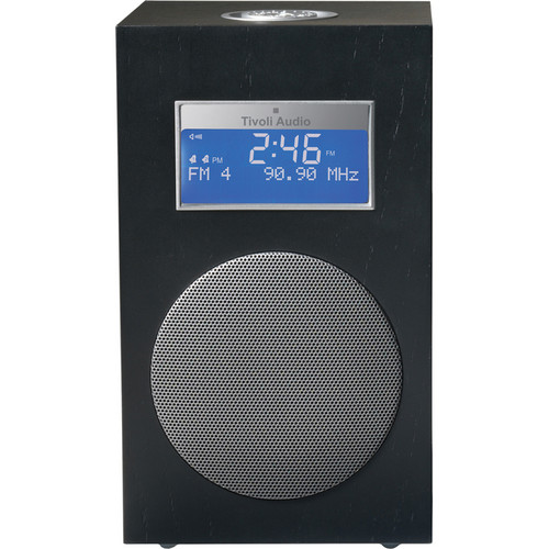 Tivoli Model 10 Clock Radio - Contemporary Collection (Midnight Black / Silver)