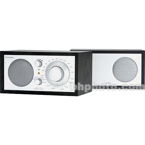 Tivoli Model Two  AM/FM Table Radio (Black and Silver)