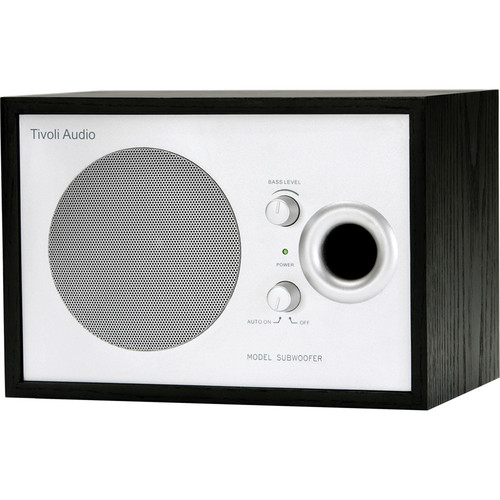 Tivoli Model Subwoofer - Silver/Black Ash MSBLK B&H Photo Video