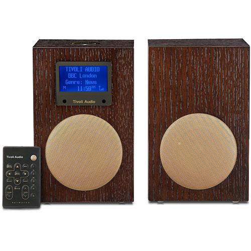 Tivoli NetWorks Stereo Global Audio System (Wenge and Gold)