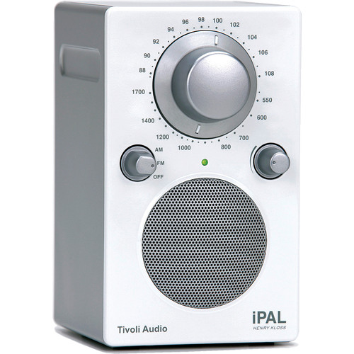 Tivoli iPAL Portable Audio Laboratory - Silver/White