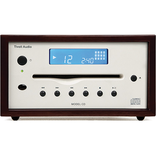 Tivoli Platinum Collection Model CD Player (Dark Walnut/Beige)