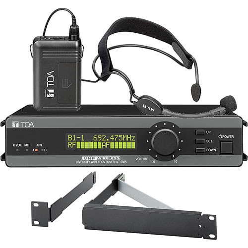 Toa Electronics WT5805AHS - 64 Channel Wireless Microphone System