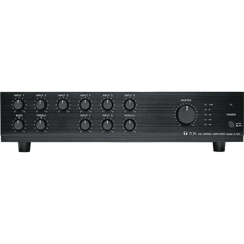 Toa Electronics A-724 9-Channel Integrated Mixer/Amplifier A-724