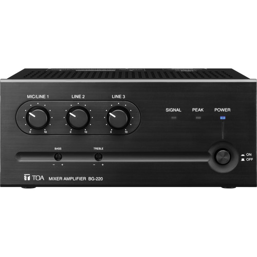Toa Electronics BG-220 Amplifier & Mixer