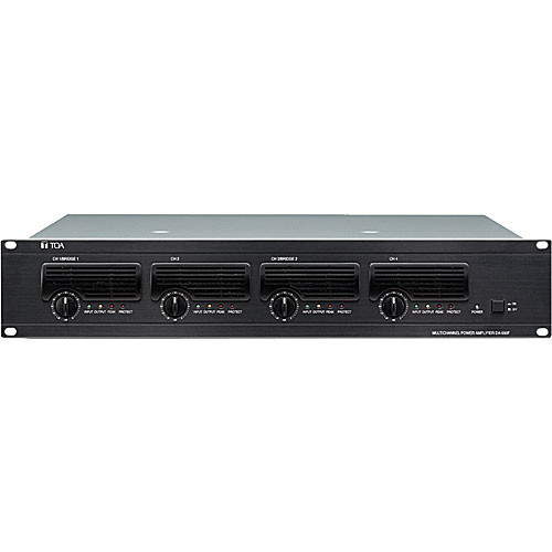 Toa Electronics DA-550F Four-Channel Digital Amplifier (550W Per Channel @ 4 Ohms)