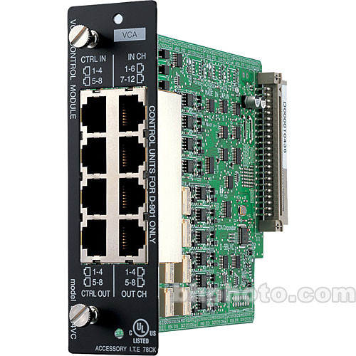 Toa Electronics D-984VC - 8 x I/O VCA Control Module for D-901/D-911