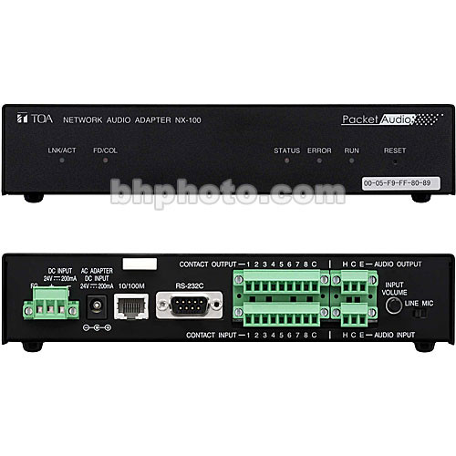 Toa Electronics NX-100 - Network Audio Adapter