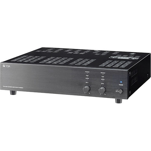 Toa Electronics P-9120DH  120w 2 Channel Power Amplifier @ 70V