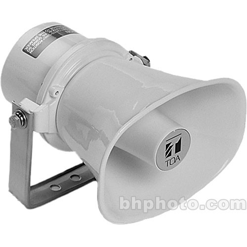 Toa Electronics Paging Horn Speaker with Transformer