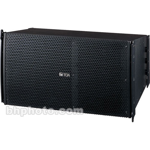 Toa Electronics SRA12S Mid-Sized Line Array Speakers (Black)