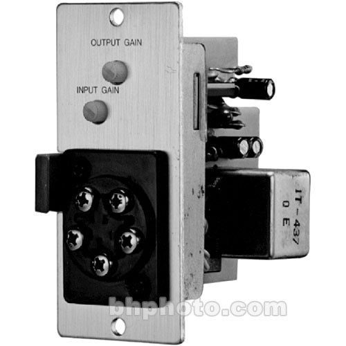 Toa Electronics T-02S - Unbalanced Line Input Module with Music-On-Hold Output