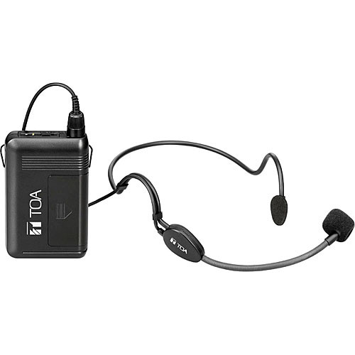 Toa Electronics WM-5320H Bodypack Transmitter with Headset Microphone