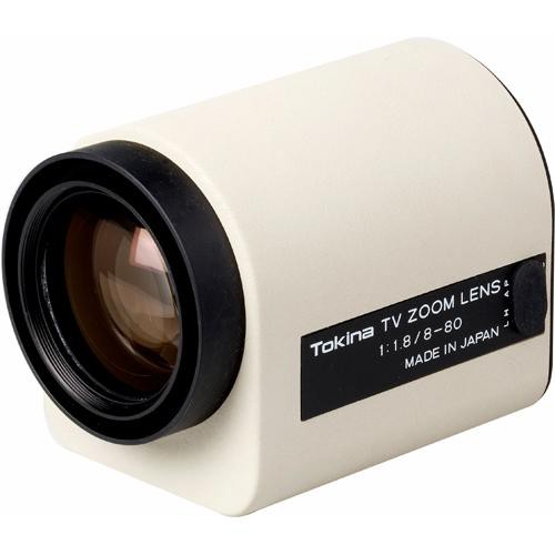 Tokina TM10Z0818AI 1/2" C Mount 8-80mm F1.8 Auto Iris Motorized Zoom Lens