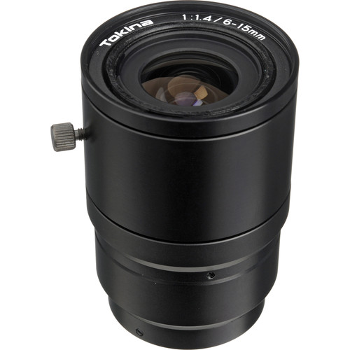 Tokina TVR0614 1/2" C Mount 6-15mm f/1.4 Manual Iris Varifocal Lens
