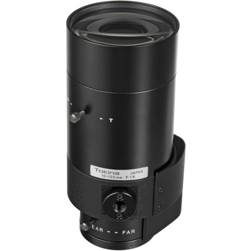 Tokina TVR1016DC 1/2" C Mount 10-120mm f/1.6 Auto Iris Varifocal Lens