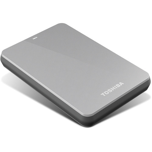Toshiba 1TB Canvio 3.0 Portable Hard Drive (Silver) HDTC610XS3B1