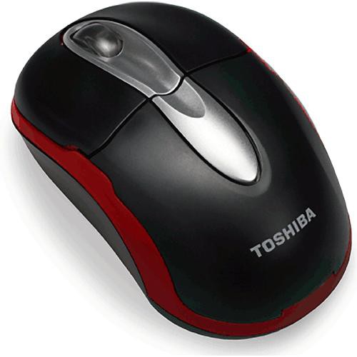 Toshiba Bluetooth Optical Mouse (Red)