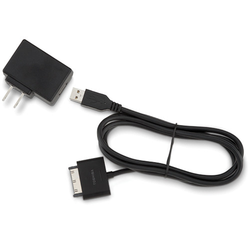 Toshiba 10W Global AC Adapter and USB Cable PA3996U-1ACA B&H