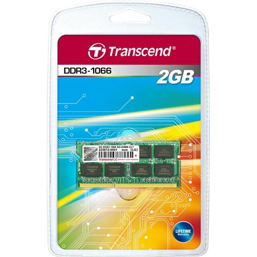 Transcend 2GB SO-DIMM Memory for Notebook