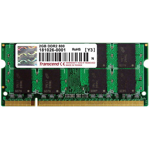 Transcend 2GB SO-DIMM Memory for Notebook