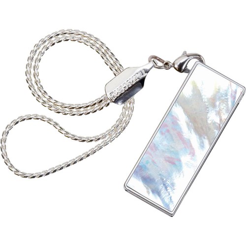 Transcend 2GB JetFlash V90 Mini Flash Drive (Mother of Pearl )