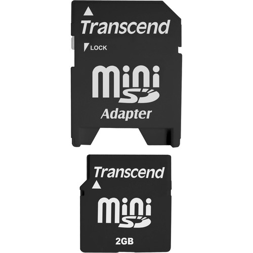 Transcend 2GB miniSD Memory Card 80x