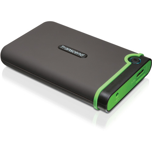 Transcend 640GB StoreJet 25M3 External Hard Drive (Green)