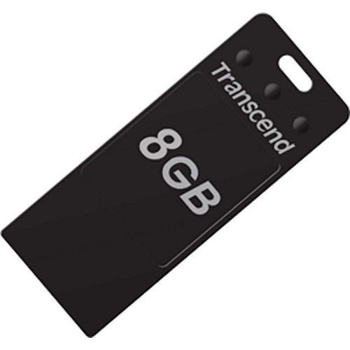 Transcend 8GB JetFlash T3 Miniature Flash Drive (Black)