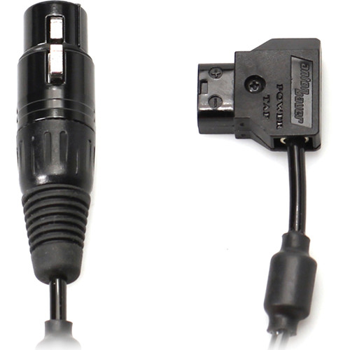 Transvideo XLR4 Female to Anton-Bauer 2 Power Cable (30")