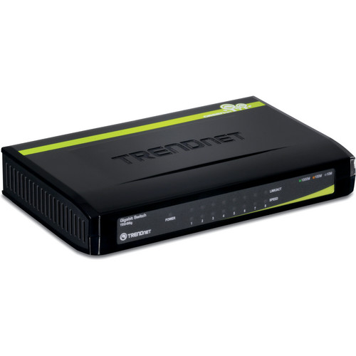 TRENDnet TEG-S8G 8-Port Gigabit GREENnet Ethernet Switch