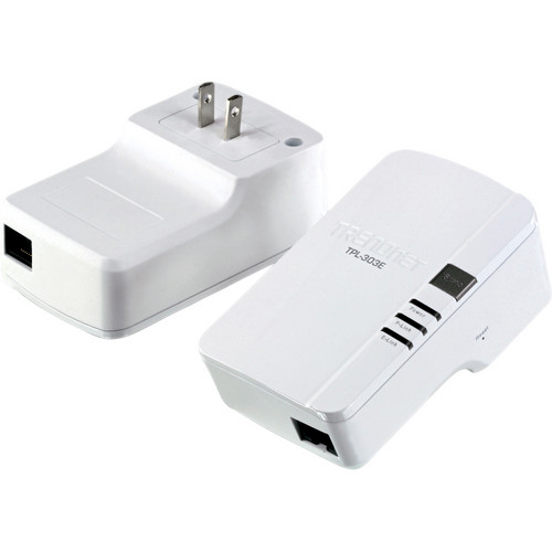 TRENDnet TPL-303E2K 200Mbps Powerline AV Adapter Kit