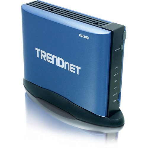 TRENDnet USB 2.0 IDE Network Storage Enclosure - 10/100 Mbps